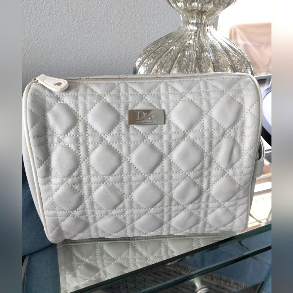 Dior Cannage Makeup Bag- SALE